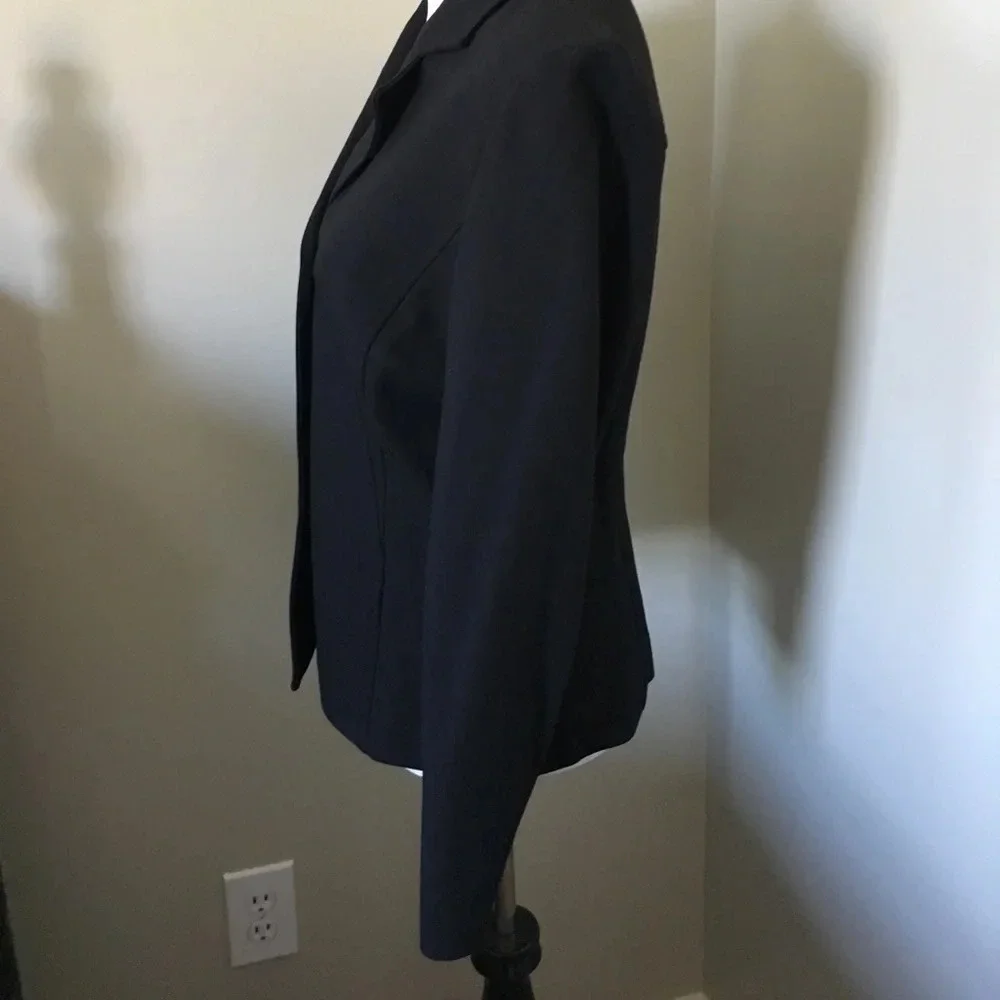 TALBOTS Black Knit Blazer, EEUC